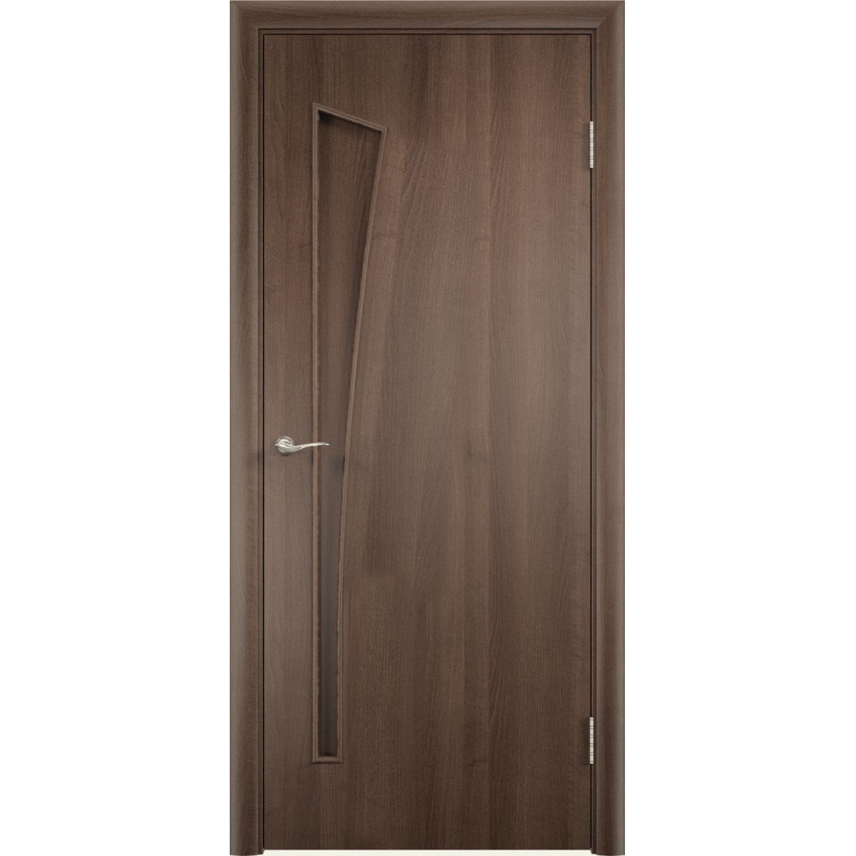 Дверь межкомнатная глухая без замка и петель в комплекте Белеза 60x200 см ламинация цвет дуб тёрнер коричневый